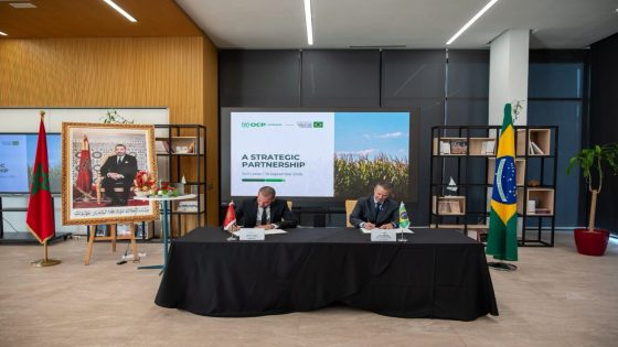 المغرب والبرازيل يوقعان اتفاقا لتأمين 3.8 ملايين طن من الأسمدة خلال 2026 و2027